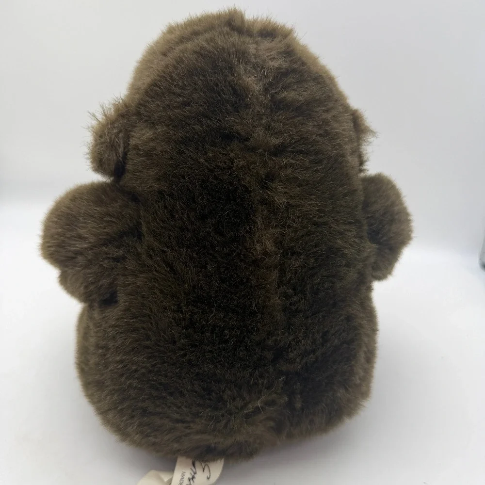 Embrace Side Eye Gorilla Plush Brown Stuffed Animal Banana stuffed animal monkey
